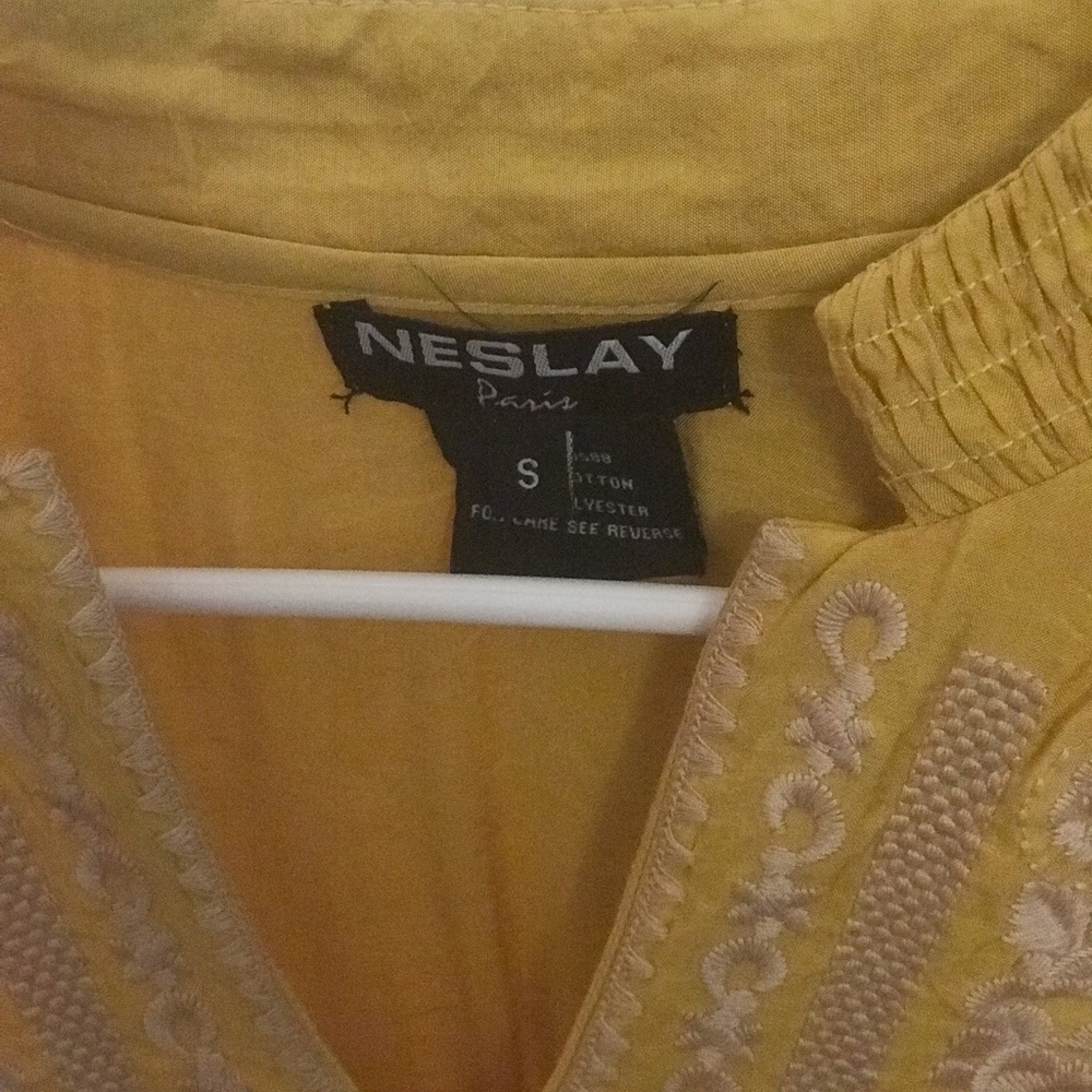 Mustard yellow Indian inspired dress - Picture 7 of 8